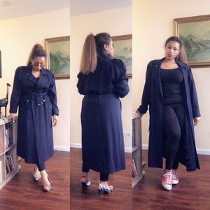 Navy Blue Trench coat
